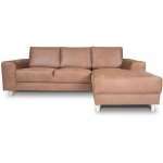 Ebuy24 - nordic canap avec chaise longue tourn vers la droite couleurcognac cuir.