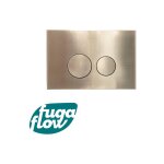 Eccelente press plaque de commande dualflush pour bti - support geberit up320 mtal rond or - fugaflow ...