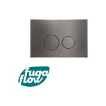 Eccelente press plaque de commande dualflush pour bti - support geberit up320 mtal rond gunmetal - ...
