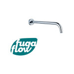 Eccelente sobrado bras mural 35cm chrome - fugaflow