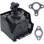 �chappement pour honda gx390 gx340 13hp 11hp moteur, silencieux echappement avec tuyau et joint pi�ces ...