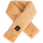 charpe chauffante, fausse fourrure de lapin, chargement usb, chaud et chauffant la colonne cervicale ...