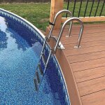 chelle de bain chelle bateau pliable, chelles en acier inoxydable tlescopique 4 marches pour piscine ...
