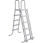 échelle double sécurité pour piscine de 1m32 avec marches amovibles 28074 80 x 40 x 132 cm blanc échelle double sécurité pour piscine de 1m32 avec marches amovibles 28074 80 x 40 x 132 cm blanc