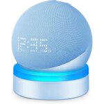 For echo dot 4 / echo dot 5 holder with luminescence desktop stand holder accessories with integrated ...