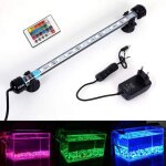 Eclairage aquarium led, �tanche � l'eau led poisson dragon lumi�re d'�clairage(28cm, rgb) - ymyny