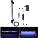 Beijiyi - eclairage aquarium led, tanche  l'eau led poisson dragon lumire d'clairage, bleu & blanc, ...