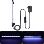 Eclairage aquarium led, tanche  l'eau led poisson dragon lumire d'clairage, bleu & blanc, 37cm