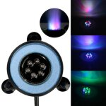 �clairage led pour aquarium, diffuseur d'air lumineux color�, lampe � bulles pour aquarium, bassin et ...