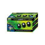 clairage led pour bassin aqua nova 3x1, 6 w