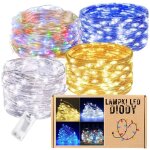 clairage led, fils  piles, guirlandes lumineuses pour sapin de nol, 20 led, 2 m, froid, froid