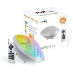 Eclairage de piscine, ampoule lampe led piscine par56 couleur rgb 18w avec 441 leds