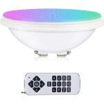 Eclairage piscine, lampe piscine, 40w lampe piscine led �tanche ip68 lampe de piscine rgb submersible ...