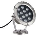 Eclairage sous marin tanchit ip68 basse tension lumires led submersible matriau en acier inoxydable ...