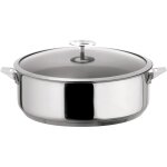 Eclipse - sauteuse 28 cm inox avec couvercle