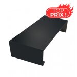 Eclisse eco50 de couvertine pour acrotère toit - terrasse - noir foncé - ral 9005 - aluhome Eclisse eco50 de couvertine pour acrotère toit - terrasse - noir foncé - ral 9005 - aluhome