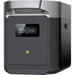 Eco flow - batterie supplémentaire intelligente pour delta 2 max noir / gris Eco flow - batterie supplémentaire intelligente pour delta 2 max noir / gris