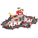 Ecoiffier - abrick 1349 - barillet circuit pompier - 18 mois - pompiers en feu