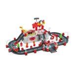 Ecoiffier - abrick 1349 - barillet circuit pompier - 18 mois - pompiers en feu