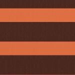 �cran de balcon?brise vue de terrasse?toile de balcon orange et marron 120x600 cm tissu oxford cfw217062 ...