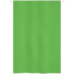 �cran de balcon?brise vue de terrasse?toile de balcon vert clair 160x240 cm tissu oxford cfw911482