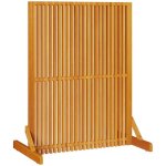�cran de confidentialit� marron 79, 5 x 50 x 110 cm