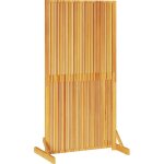 �cran de confidentialit� marron 79. 5 x 50 x 150 cm vidaxl