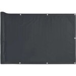 �cran d'intimit� de balcon?brise - vue?paravents de balcon anthracite 400x75 cm pvc cfw310778