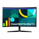 Cran pc samsung s24d366gau - 24 fhd 1800r - dalle va - 100 hz - 4 ms - 1 hdmi - inclinable - noir