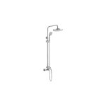 Edm - colonne de baignoire avec mitigeur - douche cascade , flexo et pommeau