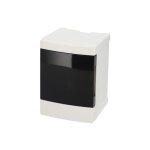 Edo solutions - tableau �lectrique en saillie 2 modules (1x2) blanc porte fum�e edo777836 edo technic ...