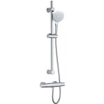Edouard rousseau - colonne de douche thermostatique nanka - chrom - bouton co - stop - scurit anti ...