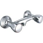 Edouard rousseau - mlangeur de douche konfort - tetes a clapet - poignes mtal a facettes - style classique ...