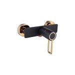 Edouard rousseau - mitigeur douche estic - noir / rose gold Edouard rousseau - mitigeur douche estic - noir / rose gold