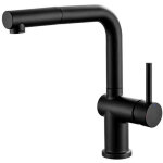 Edouard rousseau - mitigeur evier carr� - douchette extractible - noir