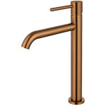 Edouard rousseau - mitigeur lavabo haut scripy - bec �lev� pour vasque � poser - a�rateur �conomie d?eau ...