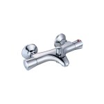 Edouard rousseau - mitigeur thermostatique bain - douche thermosur chrom� ? certifi� nf ? cartouche thermostat ...