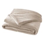 dredon 90 x 200 cm en velours de coton cru - mirabel
