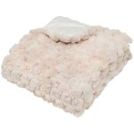 Edredon adriel beige 180x80cm atmosphera cr�ateur d'int�rieur