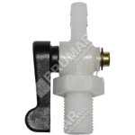 Robinet d'essence pour motopompes emak - oleo mac - efco - compatible sabart - 050259
