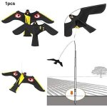 Effaroucheur d'oiseaux flying hawk : cerf - volant r�pulsif pour jardin, �pouvantail pour la cour et ...
