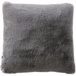 L'effet papillon - coussin d�houssable 45 x 45 cm en fausse fourrure ? loup