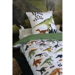 L'effet papillon - parure de couette 140 x 200 'minots' rversible 100% coton / 57 fils / cm - motif: ...