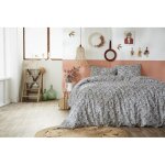 L'effet papillon - parure de lit 240 x 220 cm - housse de couette + 2 taies d'oreiller - coton 57 fils ...