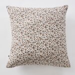 L'effet papillon - taie d'oreiller 60x60 cm en double gaze de coton imprimée léonie L'effet papillon - taie d'oreiller 60x60 cm en double gaze de coton imprimée léonie