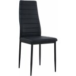 Eggree - lot de 6 chaises de salle  manger en pvc chaise de cuisine moderne chaises