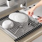 Egoutoire vaisselle cuisine, egouttoir vaisselle pliable, egoutoire vaisselle cuisine inox, �gouttoir ...