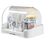 �gouttoir � biberons, bo�te de rangement anti - poussi�re, �gouttoir � biberons avec couvercle, rangement ...