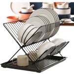 �gouttoir pliable - bac de r�cup�ration d'eau amovible - �gouttoir de cuisine pliable pour couverts, ...