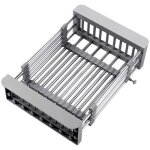 �gouttoir � vaisselle extensible, panier �gouttoir t�lescopique en acier inoxydable, �gouttoir � vaisselle ...